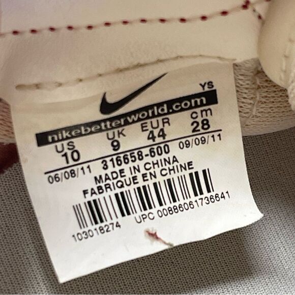 NIKE LDV (VNTG) made in 2008 Vintage Waffle size 10 Royal Blue Shoes - Picture 5 of 5